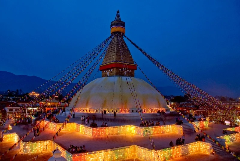 Boudhanath Stupa Kathmandu, Nepal